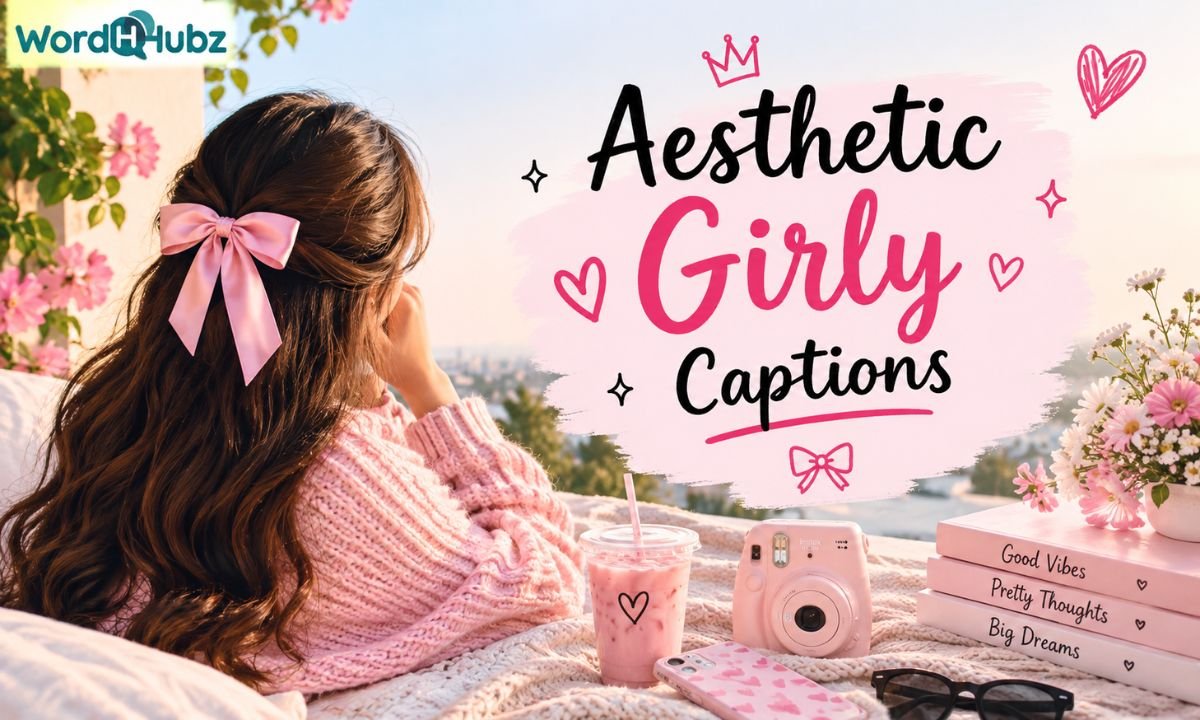 Aesthetic Girly Captions