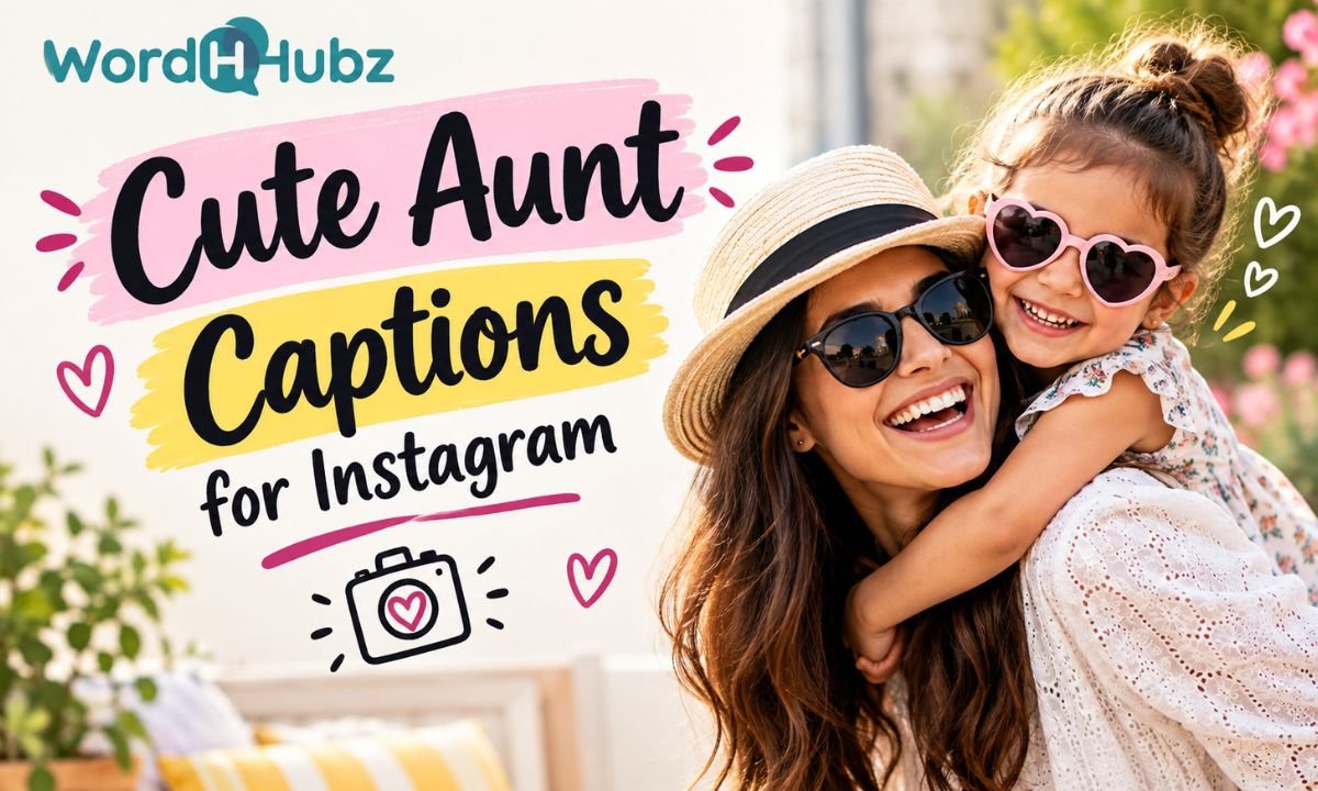 Cute Aunt Captions for Instagram