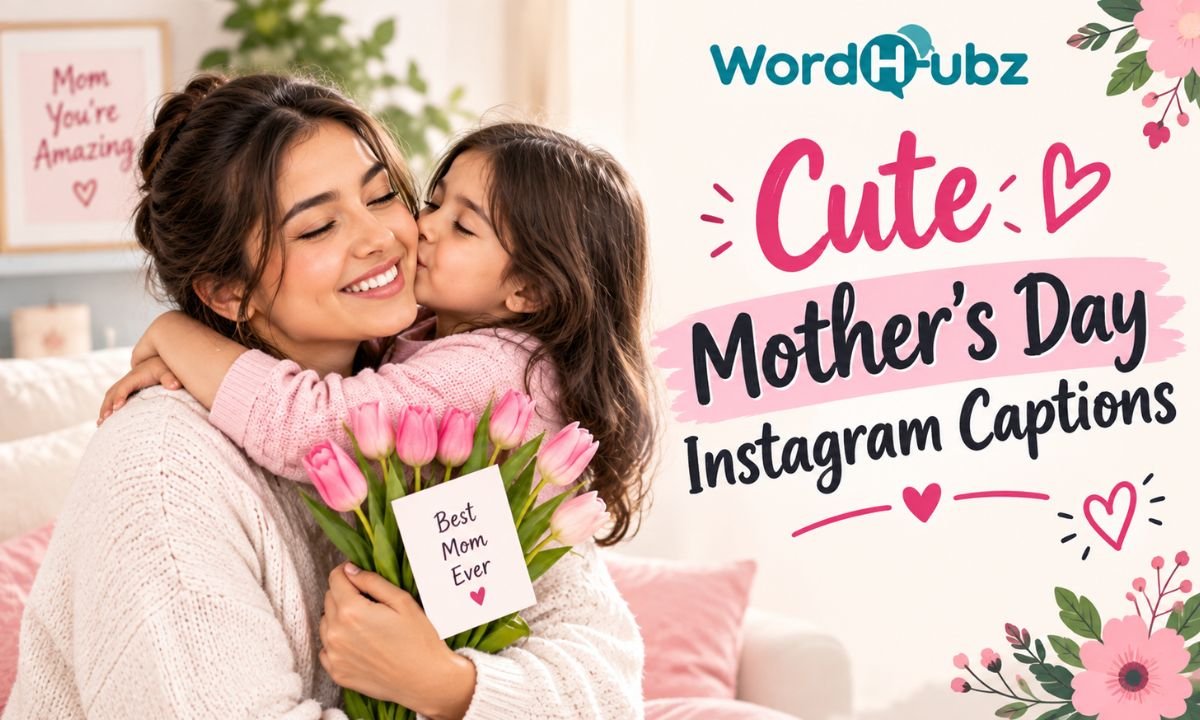 Cute Mothers Day Instagram Captions
