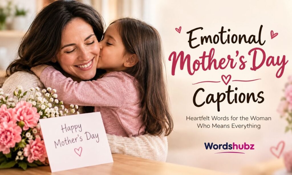 Emotional Mothers Day Captions