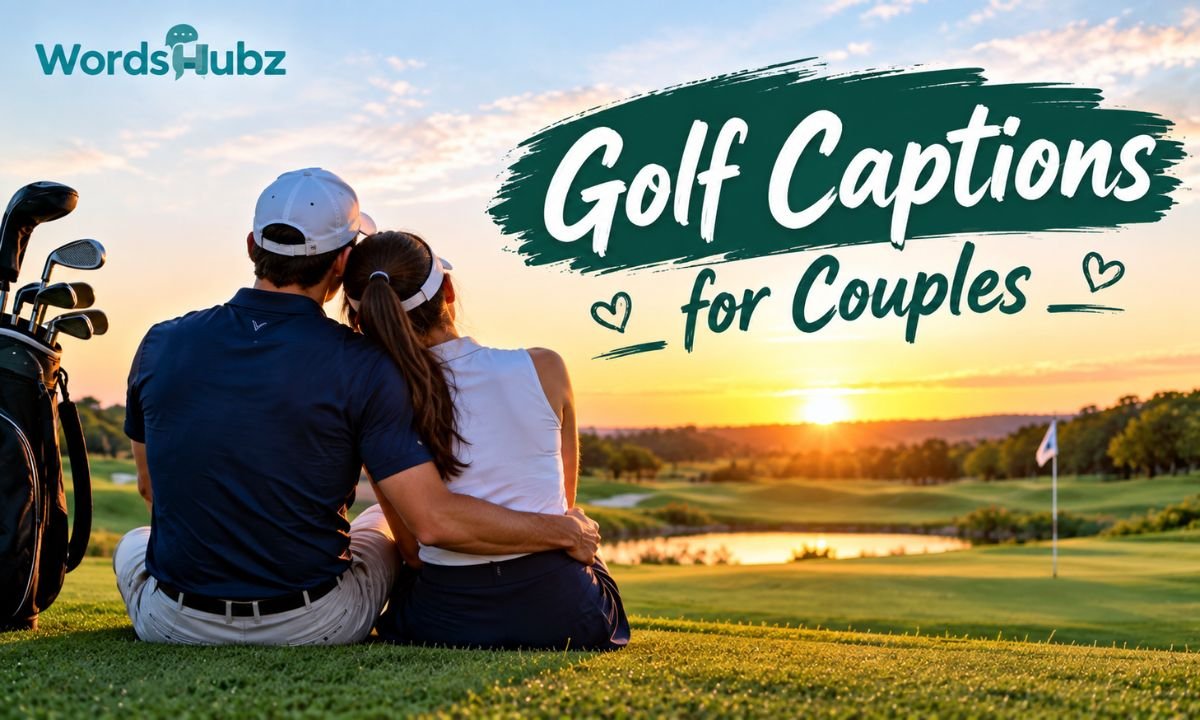 Golf Captions for Couples