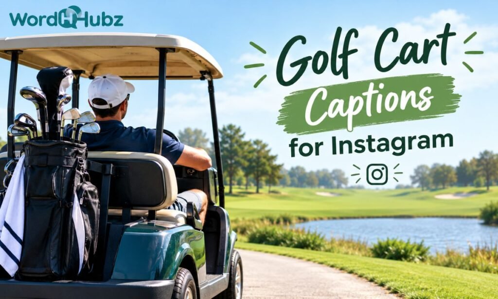 Golf Cart Captions for Instagram
