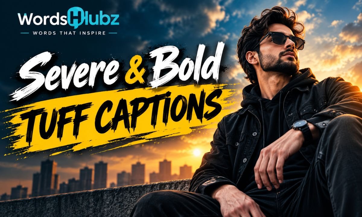 Severe & Bold Tuff Captions