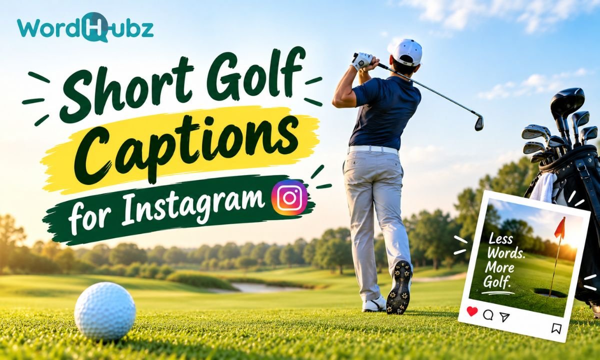 Short Golf Captions