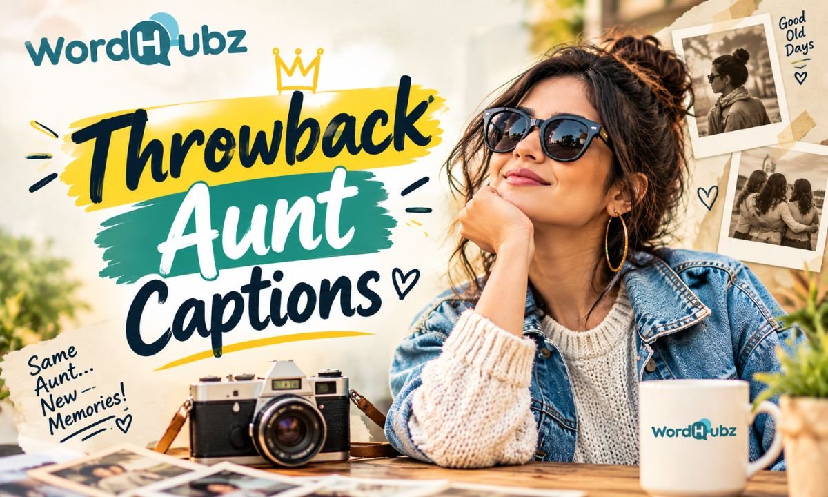 Throwback Aunt Captions