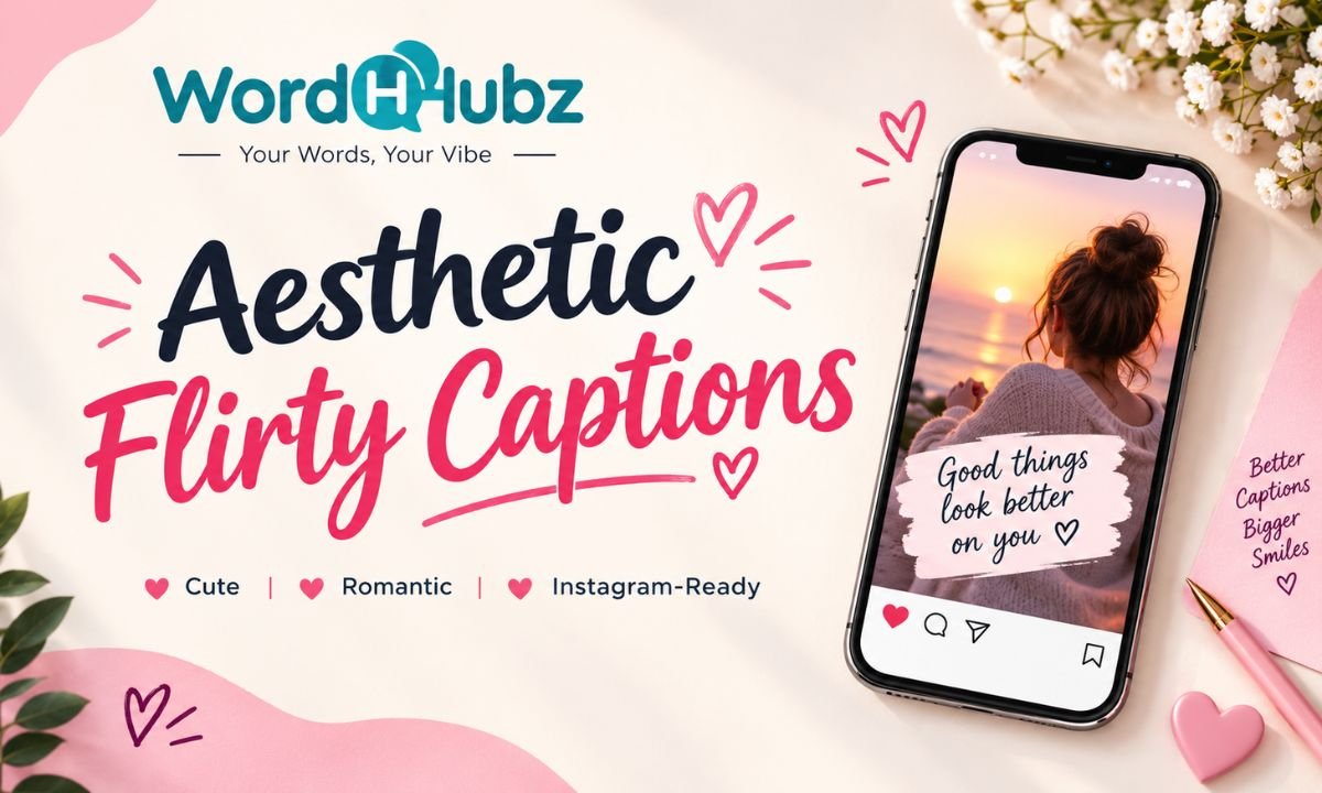 Aesthetic Flirty Captions
