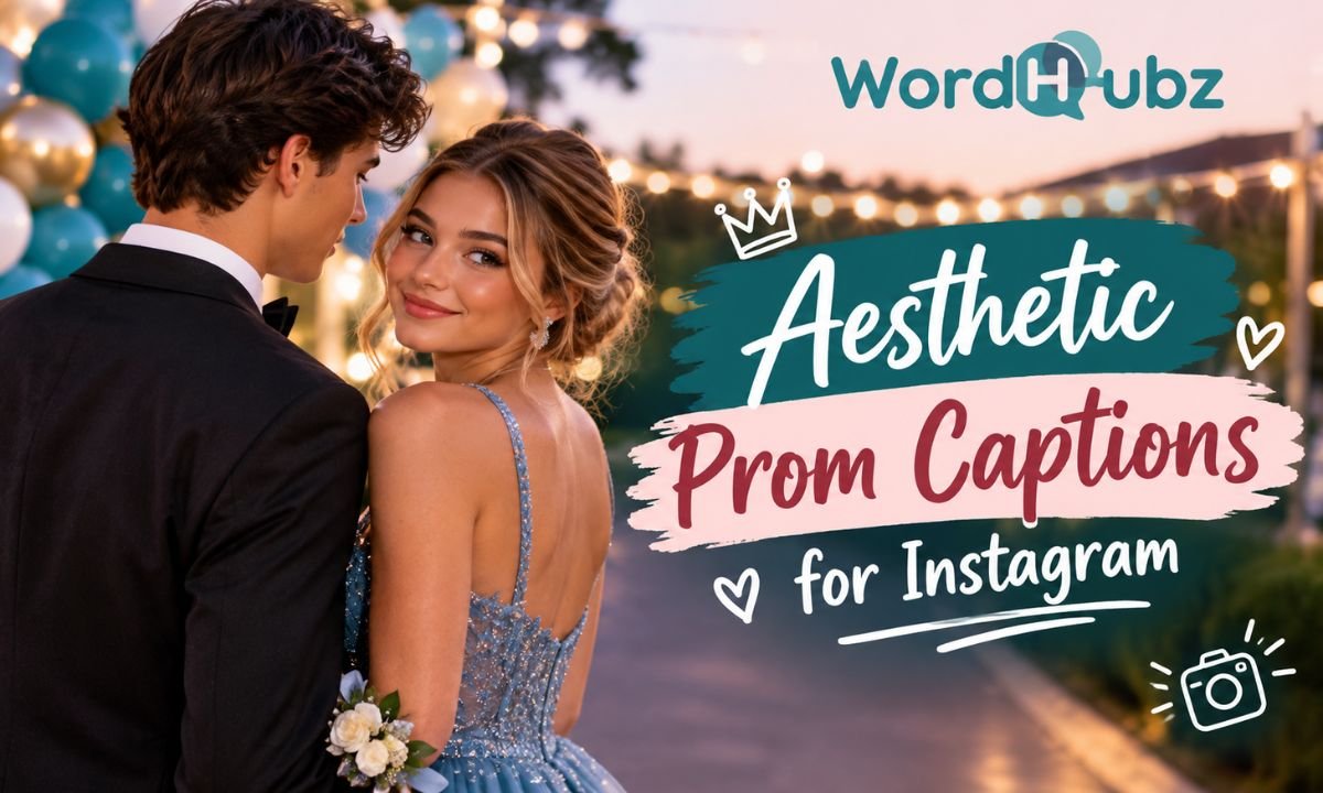 Aesthetic Prom Captions for Instagram