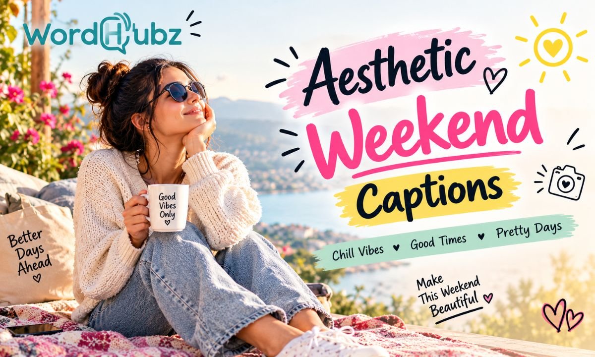Aesthetic Weekend Captions