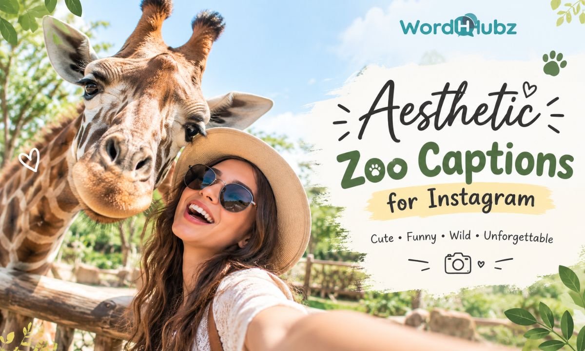 Aesthetic Zoo Captions for Instagram