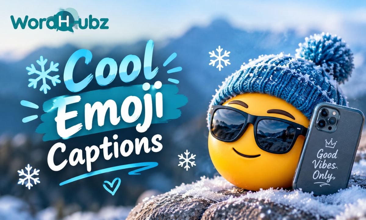 Cool Emoji Captions