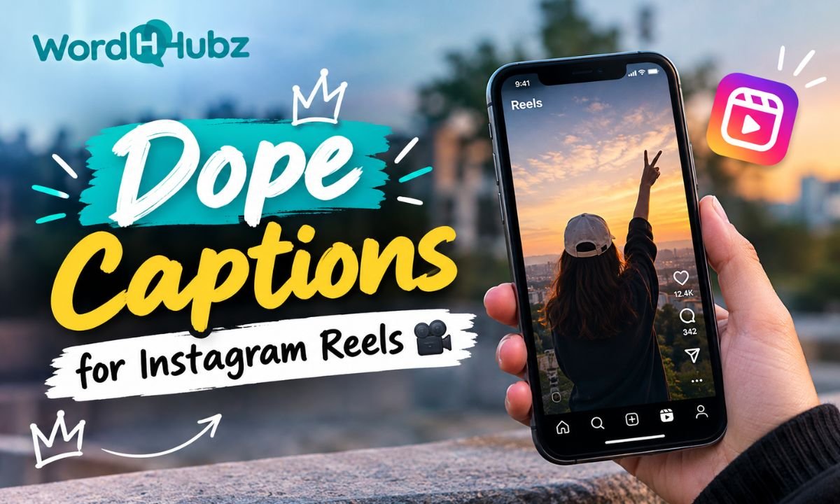Dope Captions for Instagram Reels