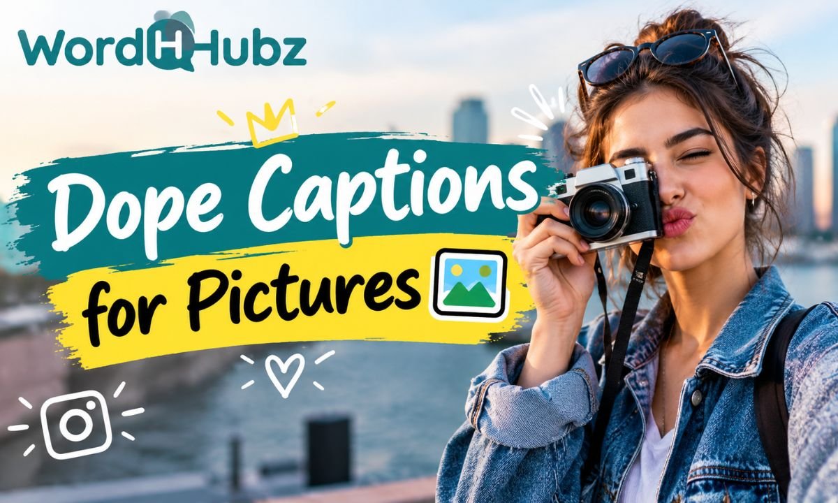 Dope Captions for Pictures