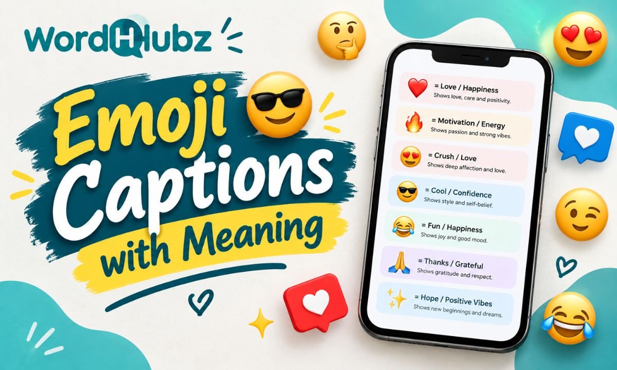 Emoji Captions with Meaning