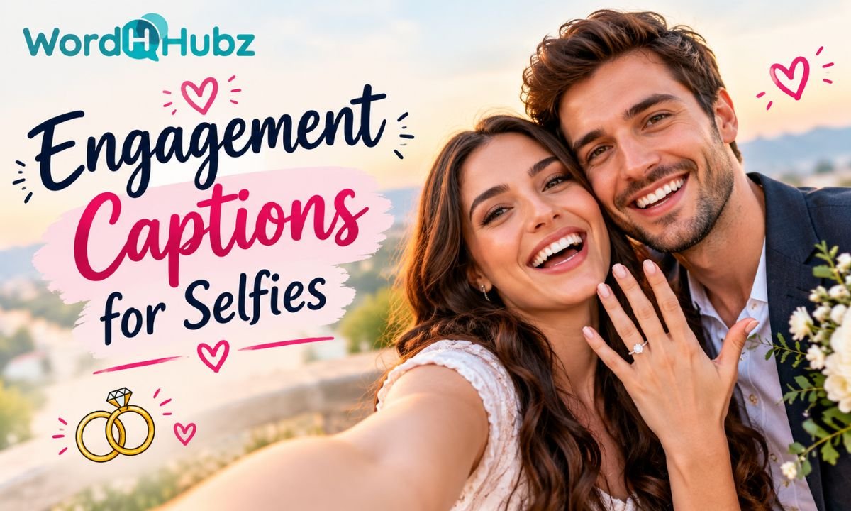 Engagement Captions for Selfies