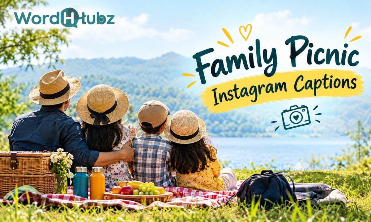 Family Picnic Instagram Captions