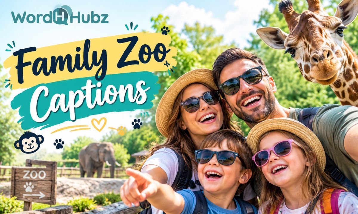 Family Zoo Captions