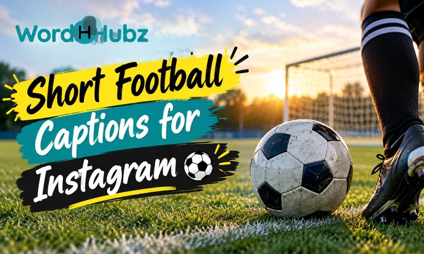 Football Captions for Instagram