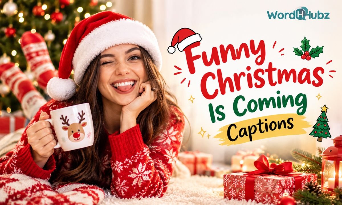Funny Christmas Is Coming Captions