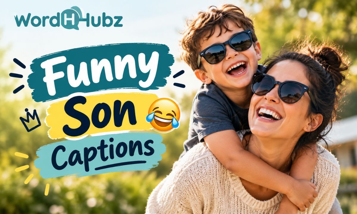 Funny Son Captions