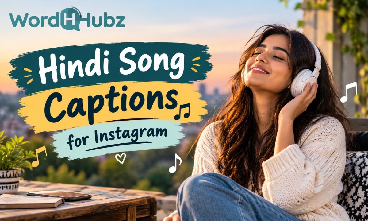 Hindi Song Captions for Instagram