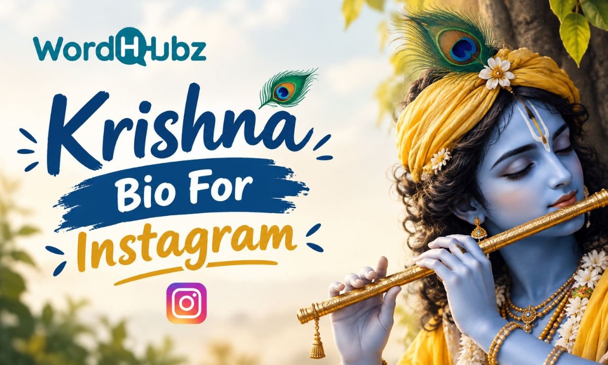 Krishna Bio For Instagram