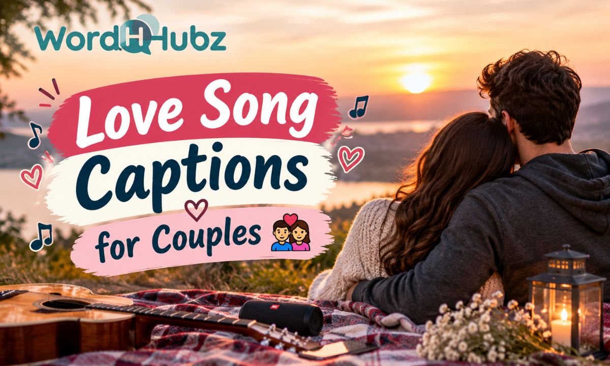 Love Song Captions for Couples