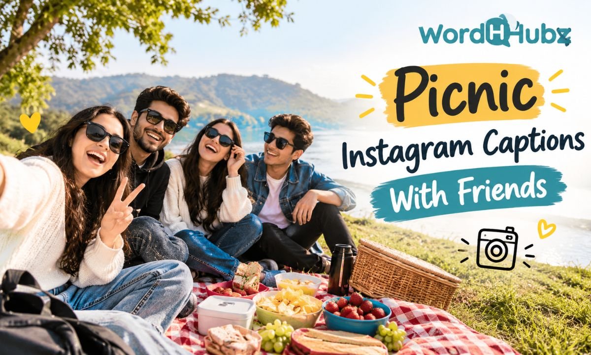 Picnic Instagram Captions With Friends