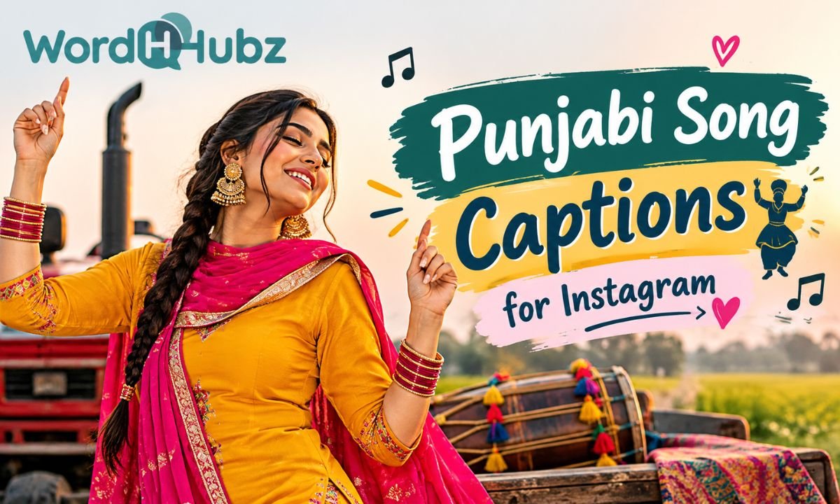 Punjabi Song Captions for Instagram