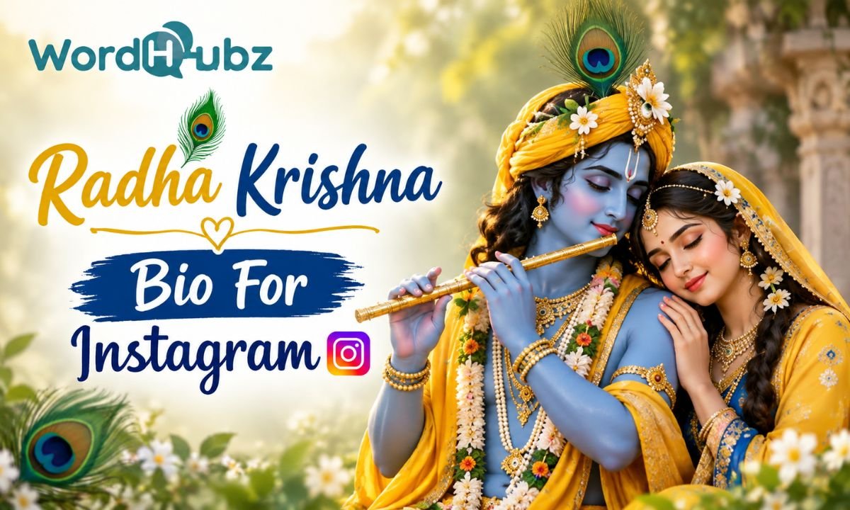 Radha Krishna Bio For Instagram
