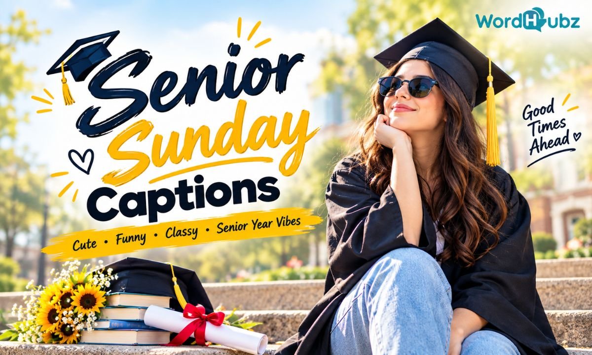Senior Sunday Captions