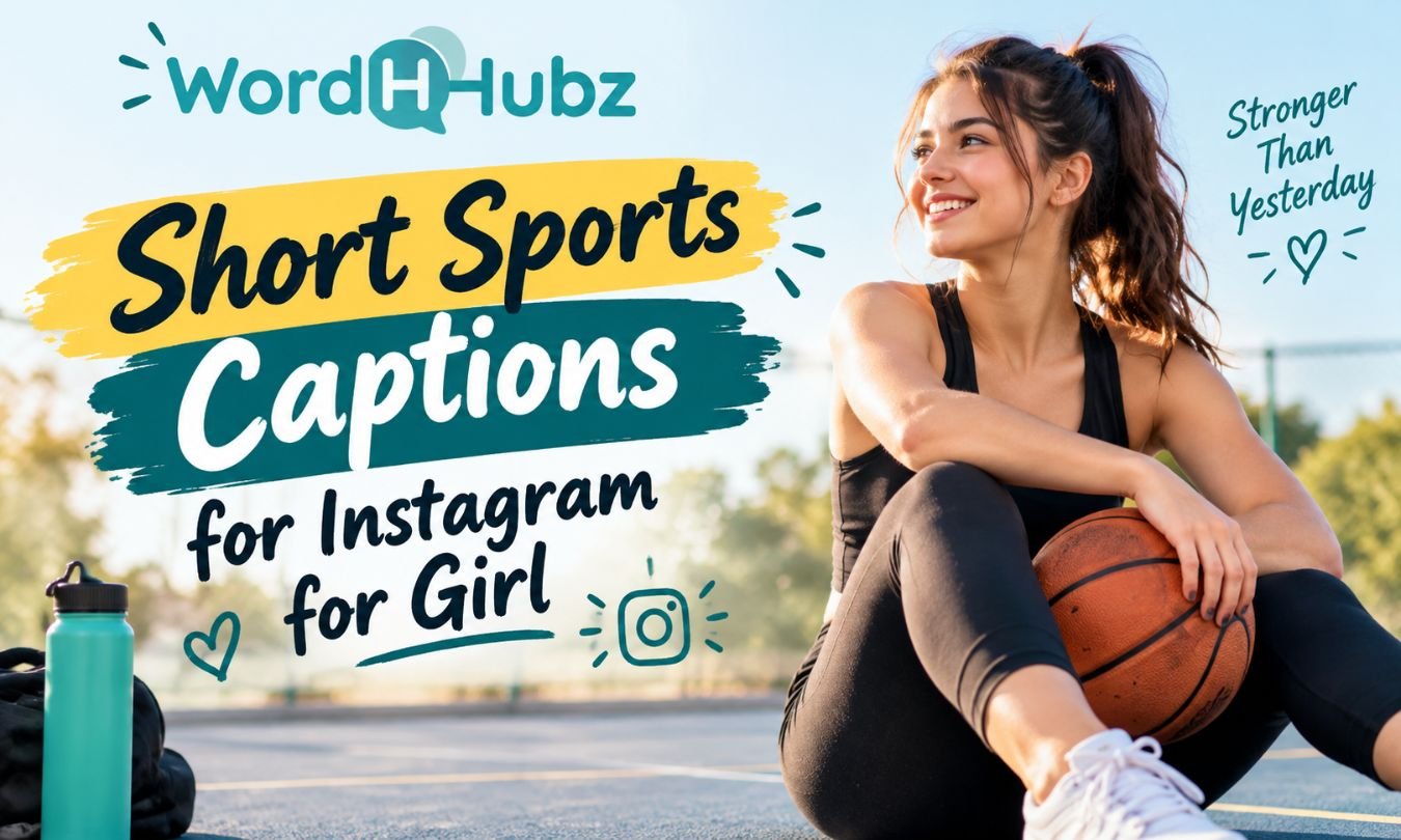 Sports Captions for Instagram for Girl