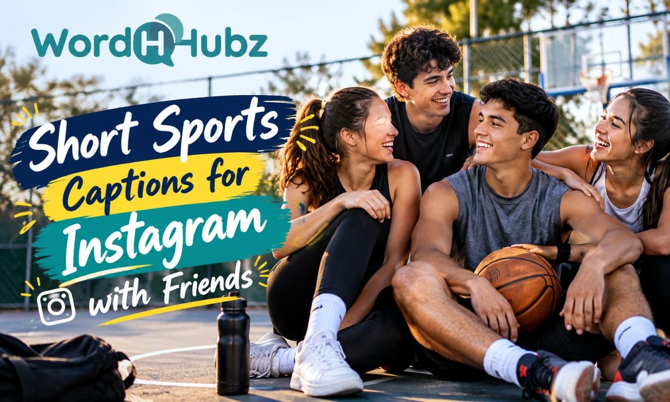 Sports Captions for Instagram with Friends