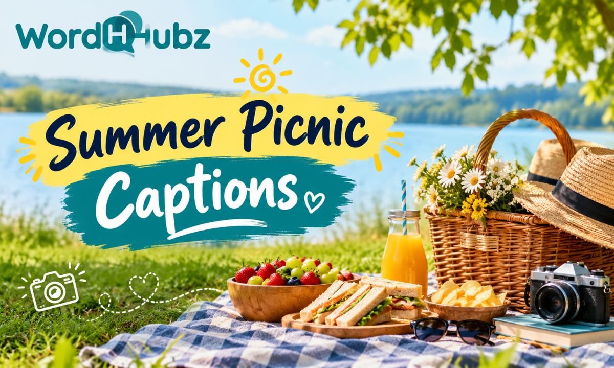 Summer Picnic Captions