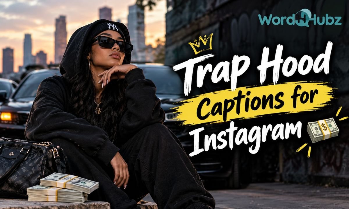 Trap Hood Captions for Instagram