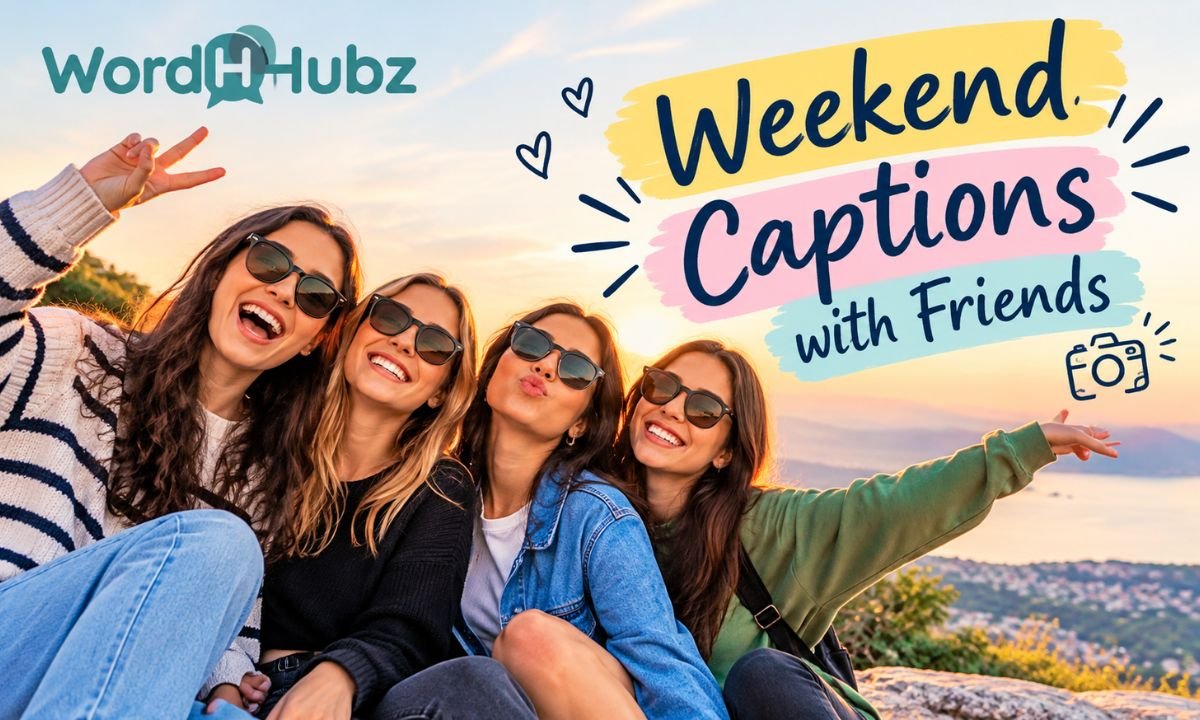 Weekend Captions with Friends