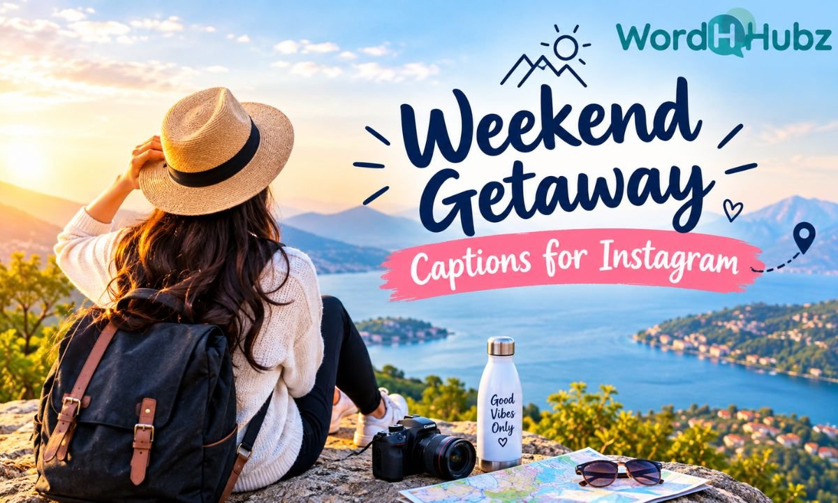 Weekend Getaway Captions for Instagram