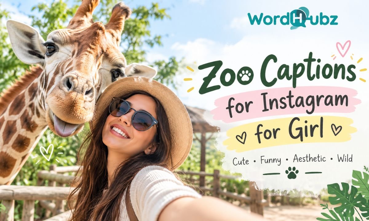 Zoo Captions for Instagram for Girl