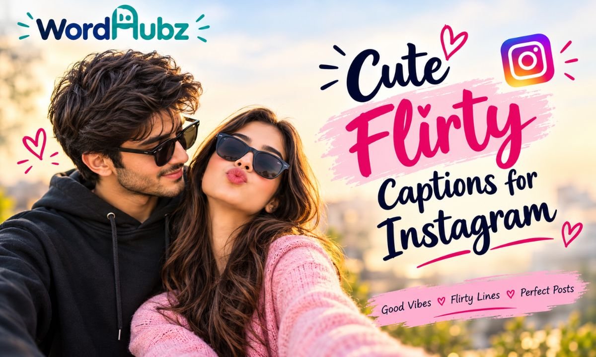 cute Flirty Captions for Instagram