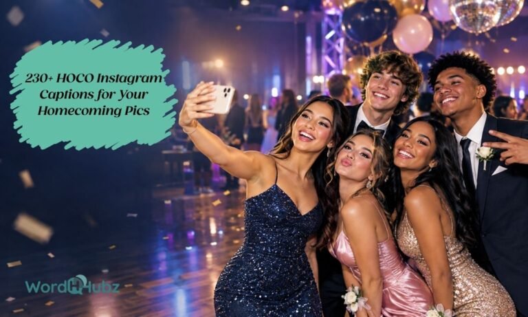 230+ Hoco Captions